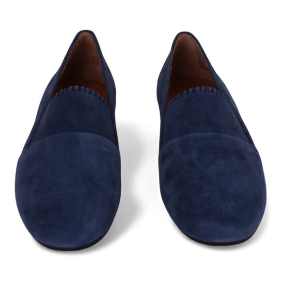 Gentle Souls by Kenneth Cole Navy Suede Loafers - Picture 4 of 8